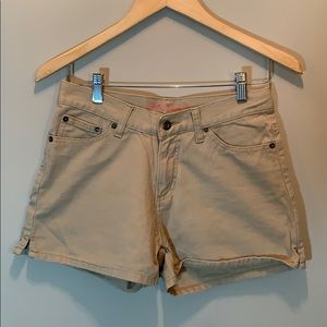 Austin Clothing Store Khaki Denim Shorts